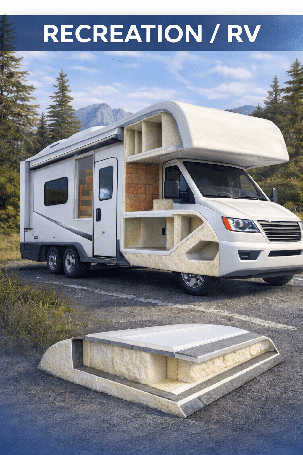 Recreation And Rv Foam Composite Material Capabilities By Kpi Concepts