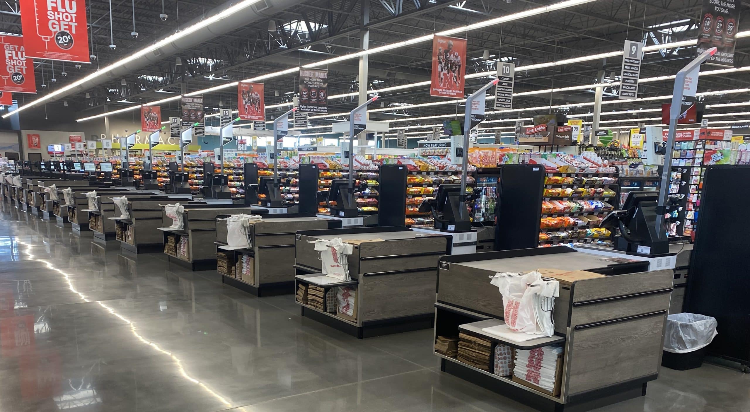 Grocery Store Checkout Lanes And Front-End Fixtures By Kpi Concepts