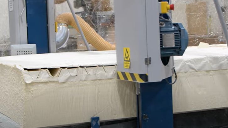 Hot Wire Foam Cutting Process For Structural Foam Core Materials