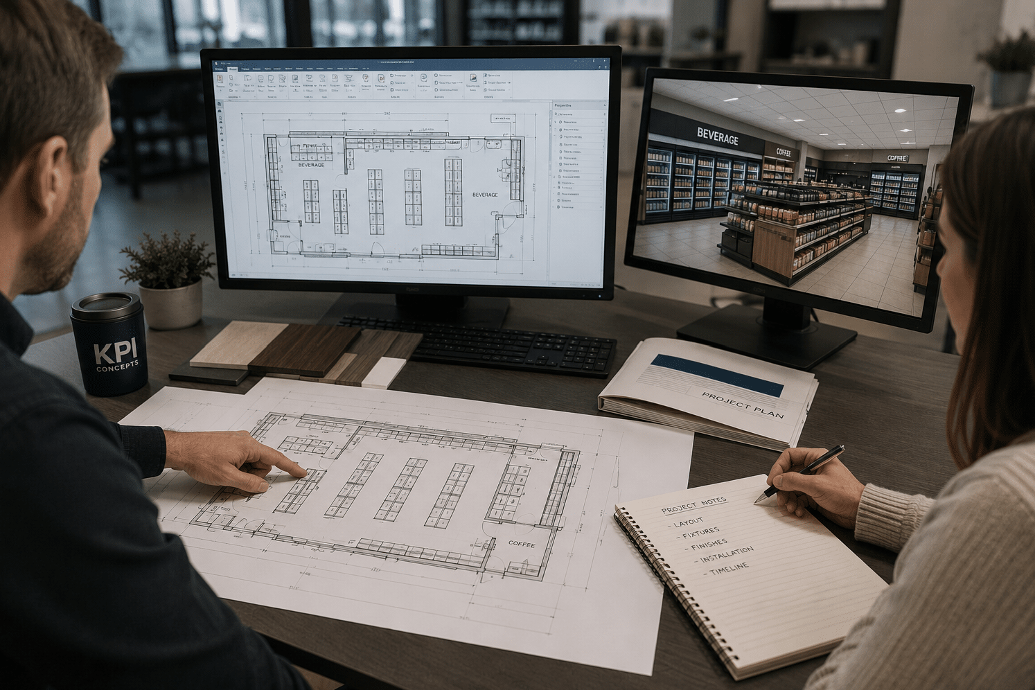 Retail Store Layout And Project Support By Kpi Concepts