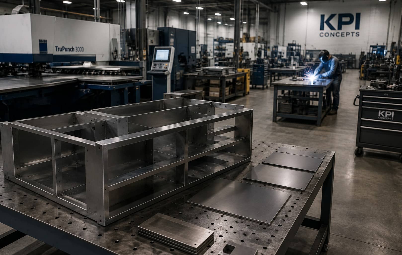 Metal Fabrication Capabilities At Kpi Concepts