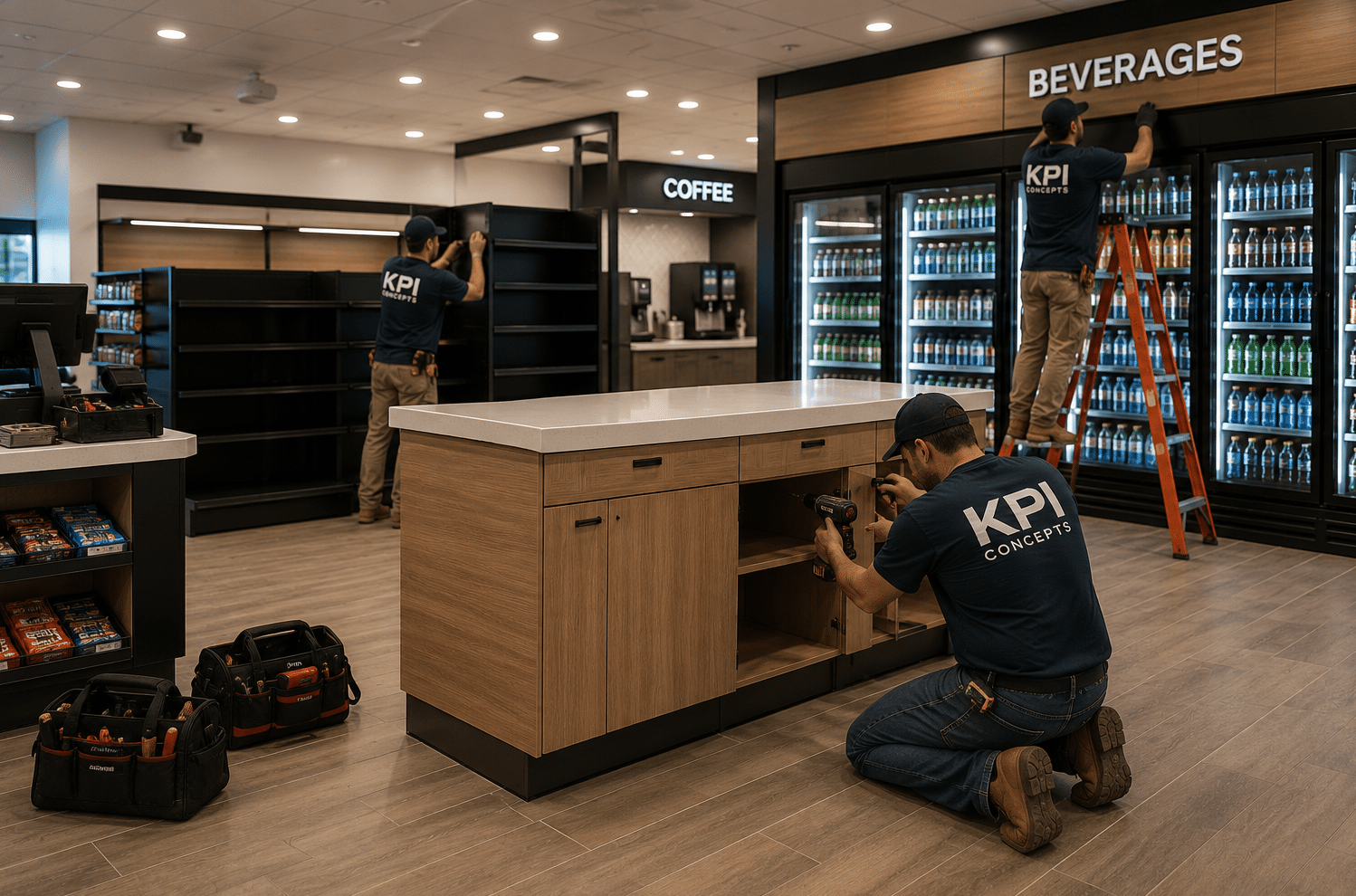 Store Fixture Installation And Field Support By Kpi Concepts