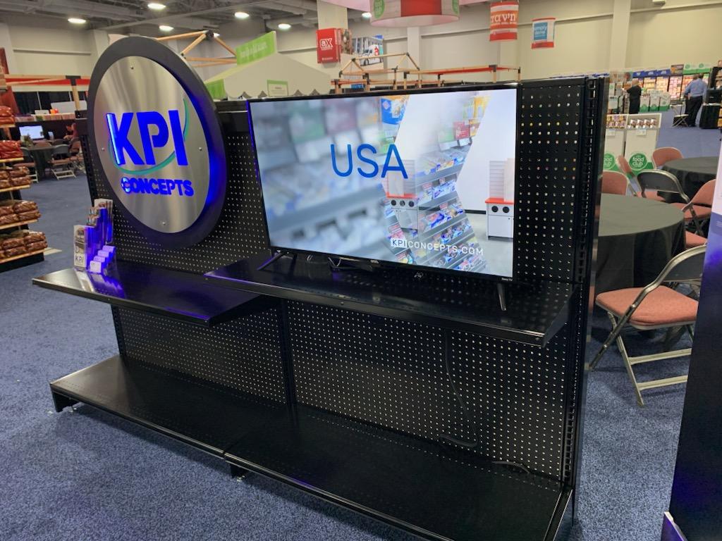 Custom Branded Retail Signage And Metal Shelving By Kpi Concepts