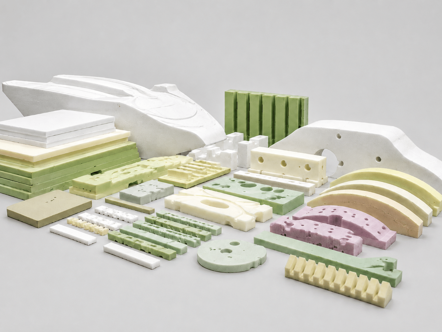 Precision-Cut Custom Foam Core Components For Composite Manufacturing
